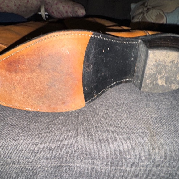 Amazing Condition Olathe Men's Leather Boots - Size 9 1/2 - Picture 7 of 9